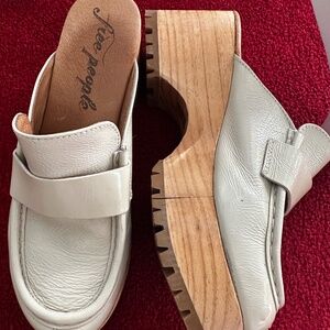 Free People Corbin Clog Platform Leather